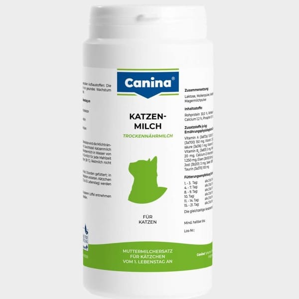 Canina Katzenmilch piena aizvietotājs jaundzimušiem kaķēniem 450 g